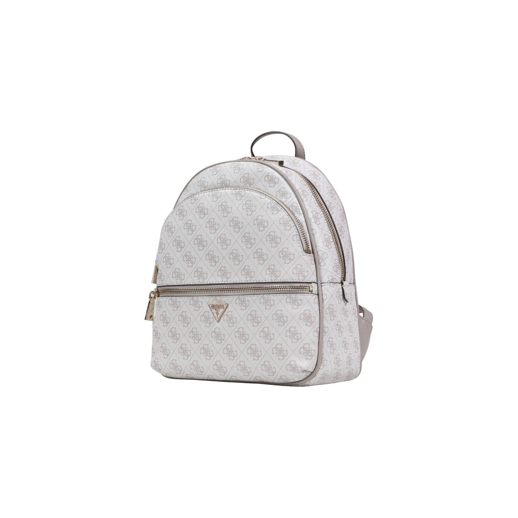 Guess Zaino Donna Manhattan II Large Grigio 27x32x12 Cm Ecopelle
