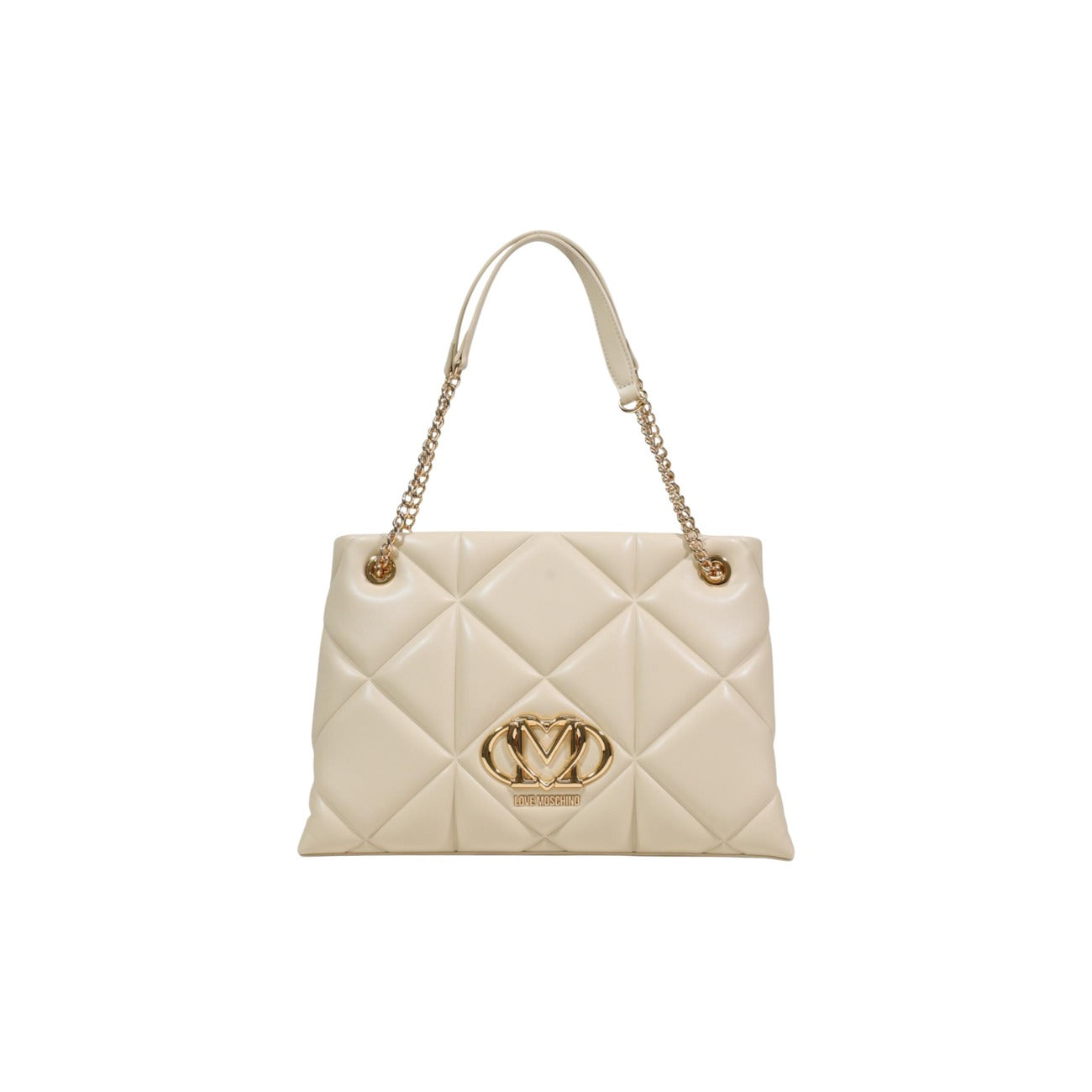 Love Moschino Borsa Donna Beige 36x25x10 Tracolla E Mano