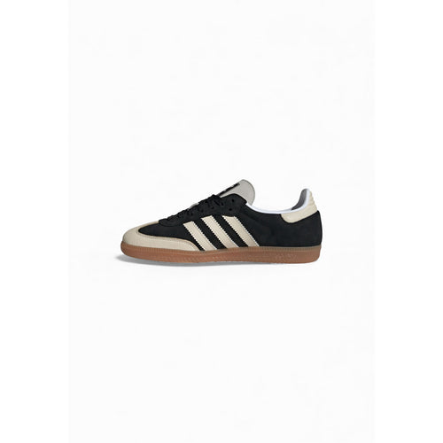 Calzature Sneakers Adidas Originals Adidas Originals Samba OG W Sneakers Donna Pelle Nero Classiche Primavera Estate Con Lacci Comfort Casual