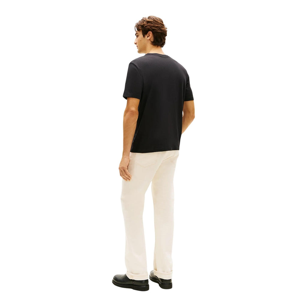 Tommy Hilfiger Jeans T Shirt Uomo Nero Cotone 100 Primavera Estate