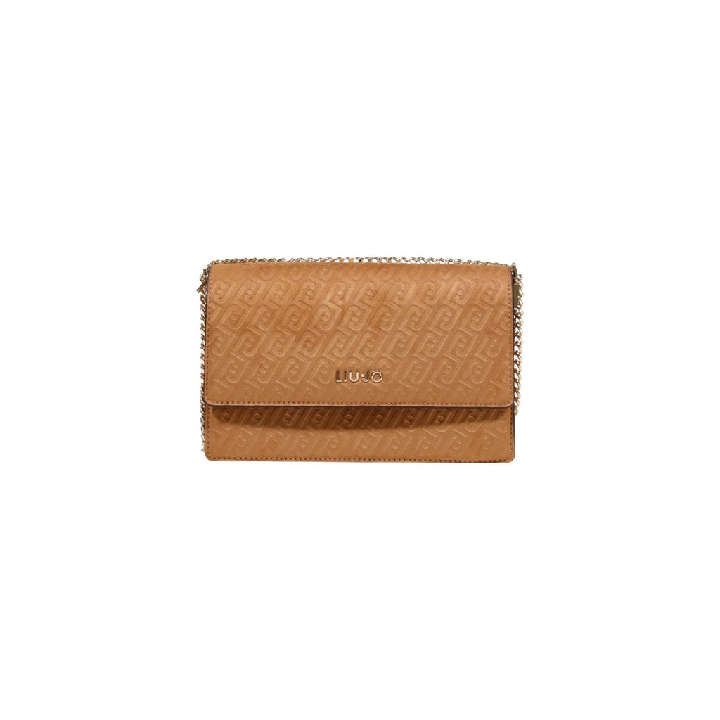 Liu Jo Borsa Donna Beige A Mano E Tracolla 23x16x9 Cm In Poliestere