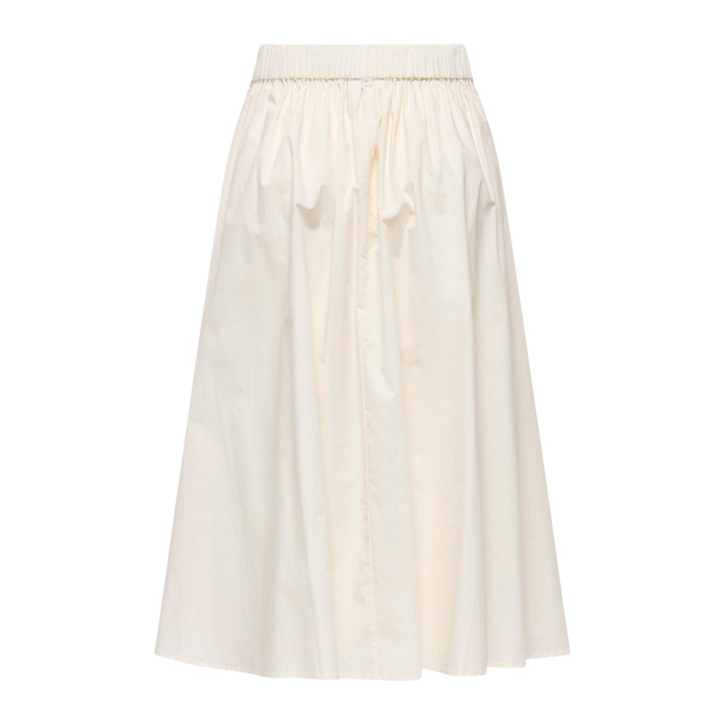 Only Gonna Donna Midi Bianco Cotone 100 Primavera Estate