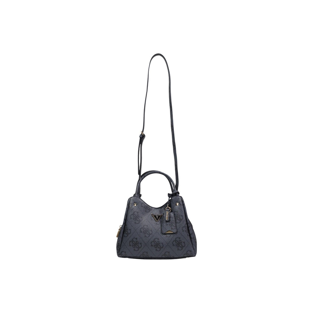 Guess Borsa Donna Grigia A Mano Con Tracolla Stampa 26x20x12 cm