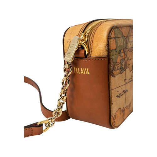 Alviero Martini Prima Classe Borsa Donna Beige Stampa Tracolla