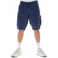 Lyle And Scott Bermuda Uomo Lino Blu Primavera Estate Slim