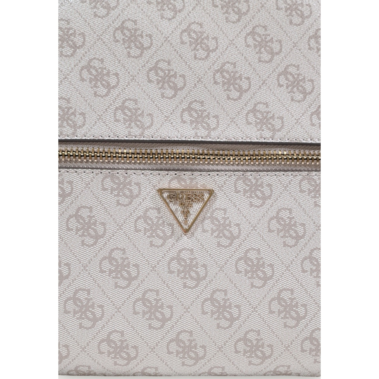 Guess Zaino Donna Manhattan II Large Grigio 27x32x12 Cm Ecopelle