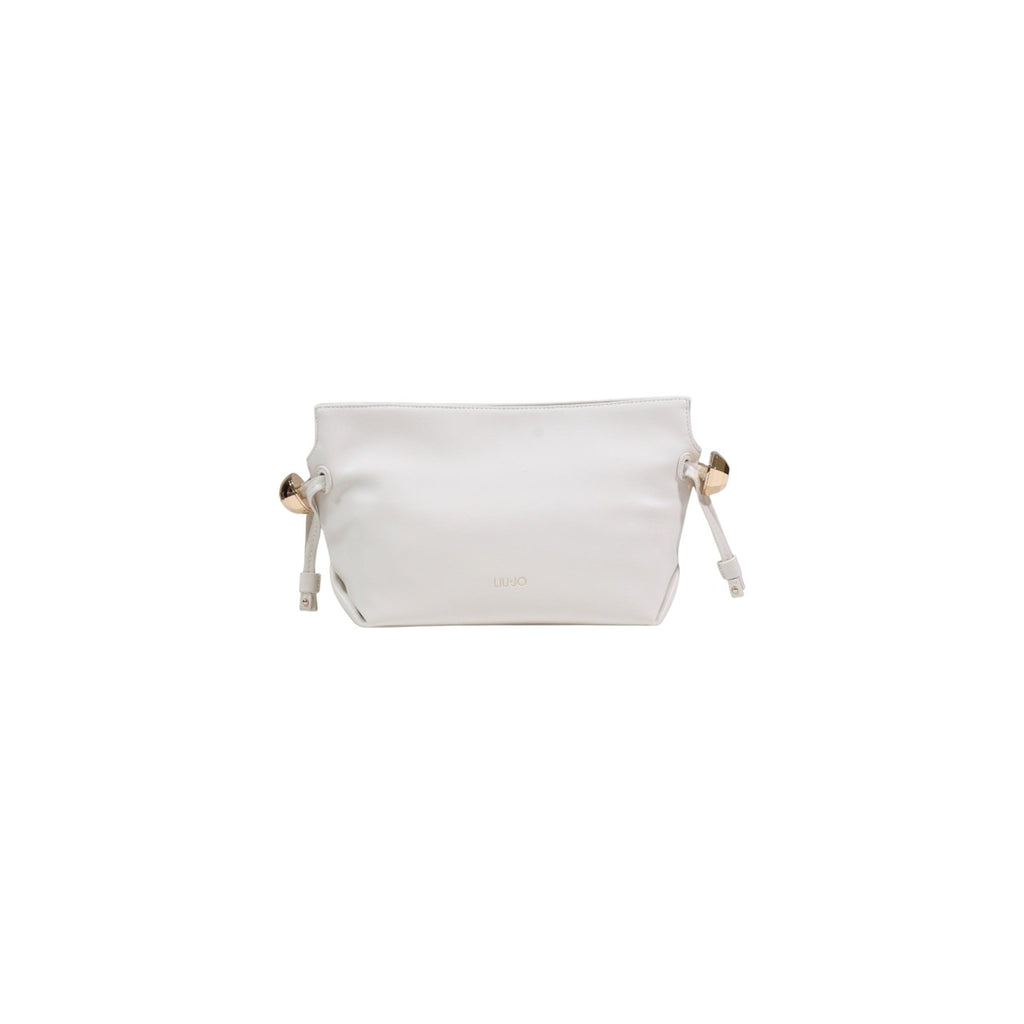 Liu Jo Borsa Donna Hobo Bianca 24 x 19 x 9 cm Tracolla In Poliuretano