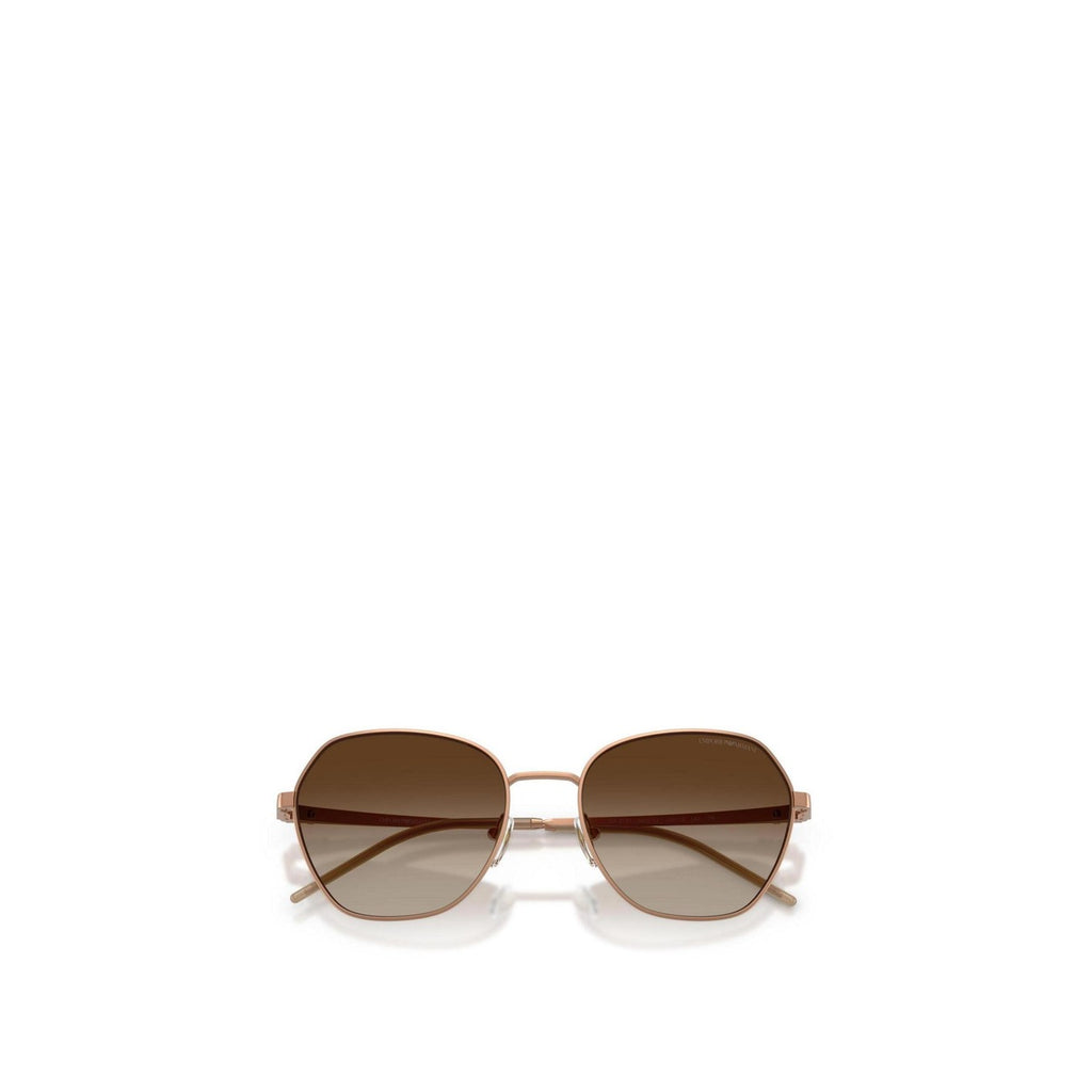 Emporio Armani Occhiali Da Sole Donna Montatura Metallica Marrone Protezione UV