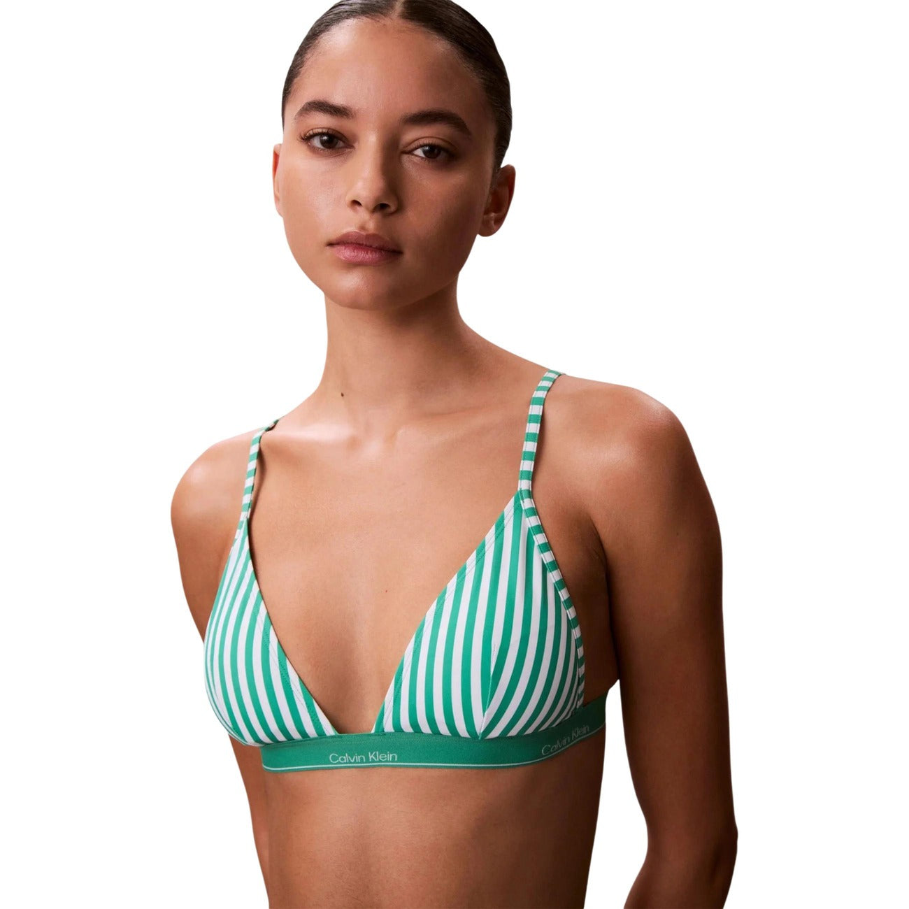Calvin Klein Jeans Costume Donna Triangle Rosa Primavera Estate