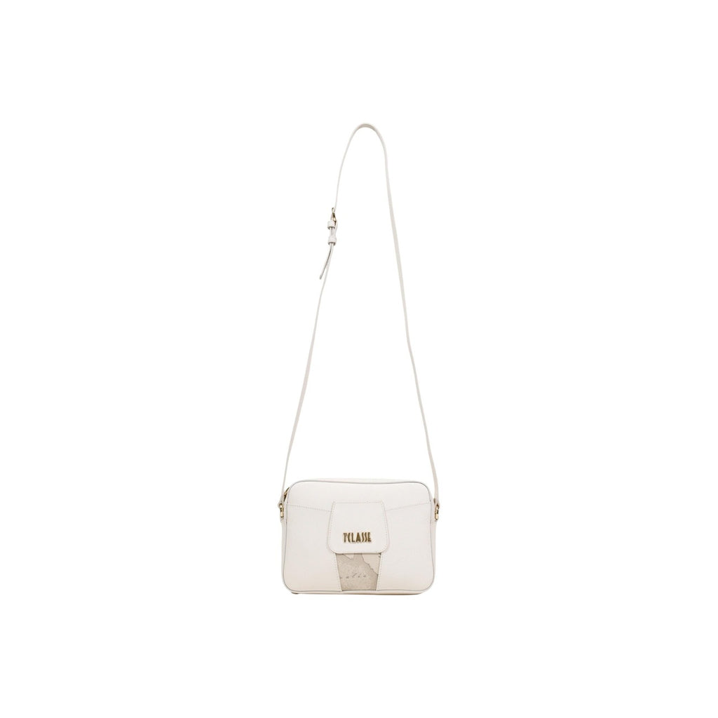 Alviero Martini Prima Classe Borsa Donna Stampa Geo Bianco 15x21x6