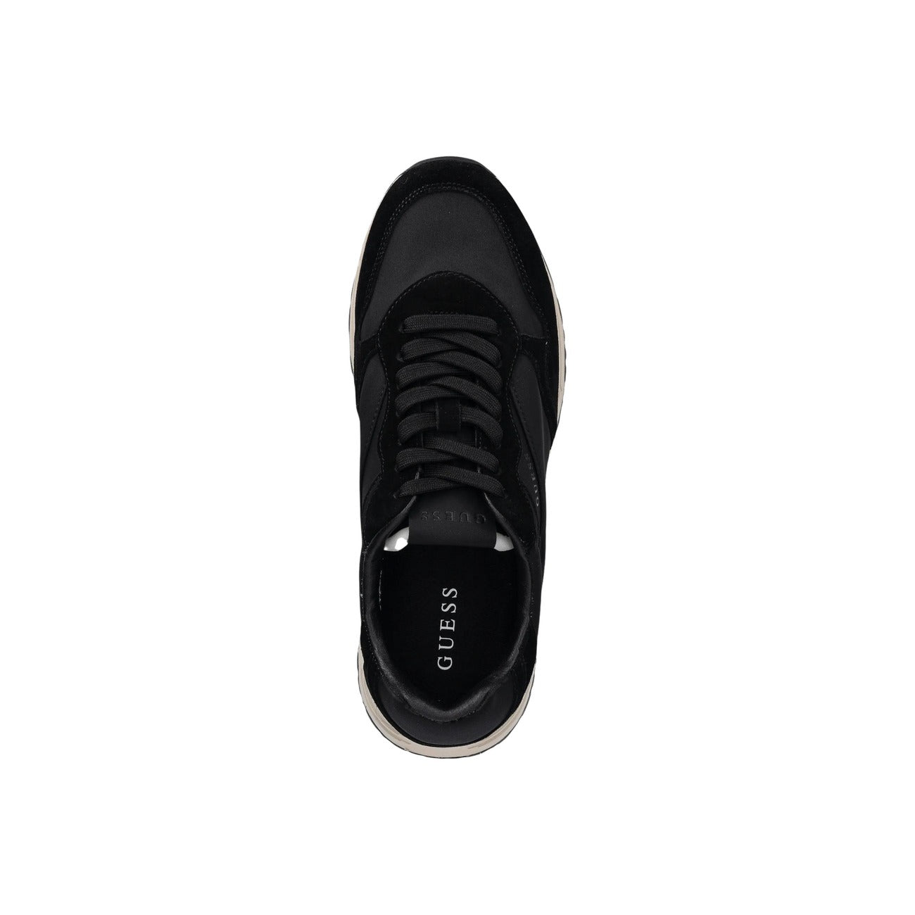 Guess Sneakers Uomo Nero Primavera Estate Scarpe Sportive Con Lacci