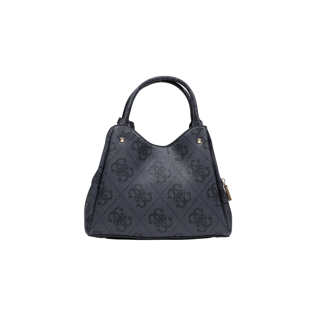 Guess Borsa Donna Grigia A Mano Con Tracolla Stampa 26x20x12 cm