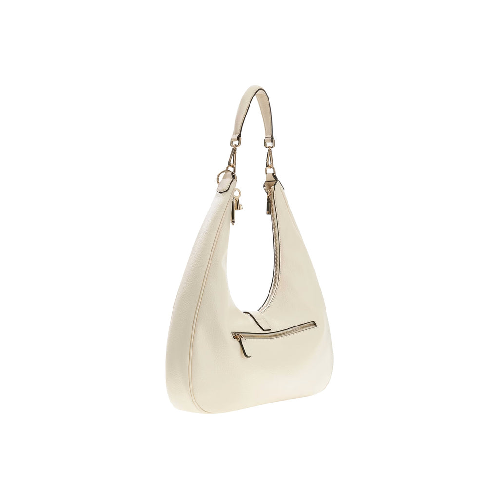 Guess Borsa Donna Brooke Hobo Bianco Borsa A Mano Primavera Estate
