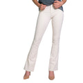 Only Jeans Donna Bianco Stretch Vita Alta Zip Bottone Primavera Estate