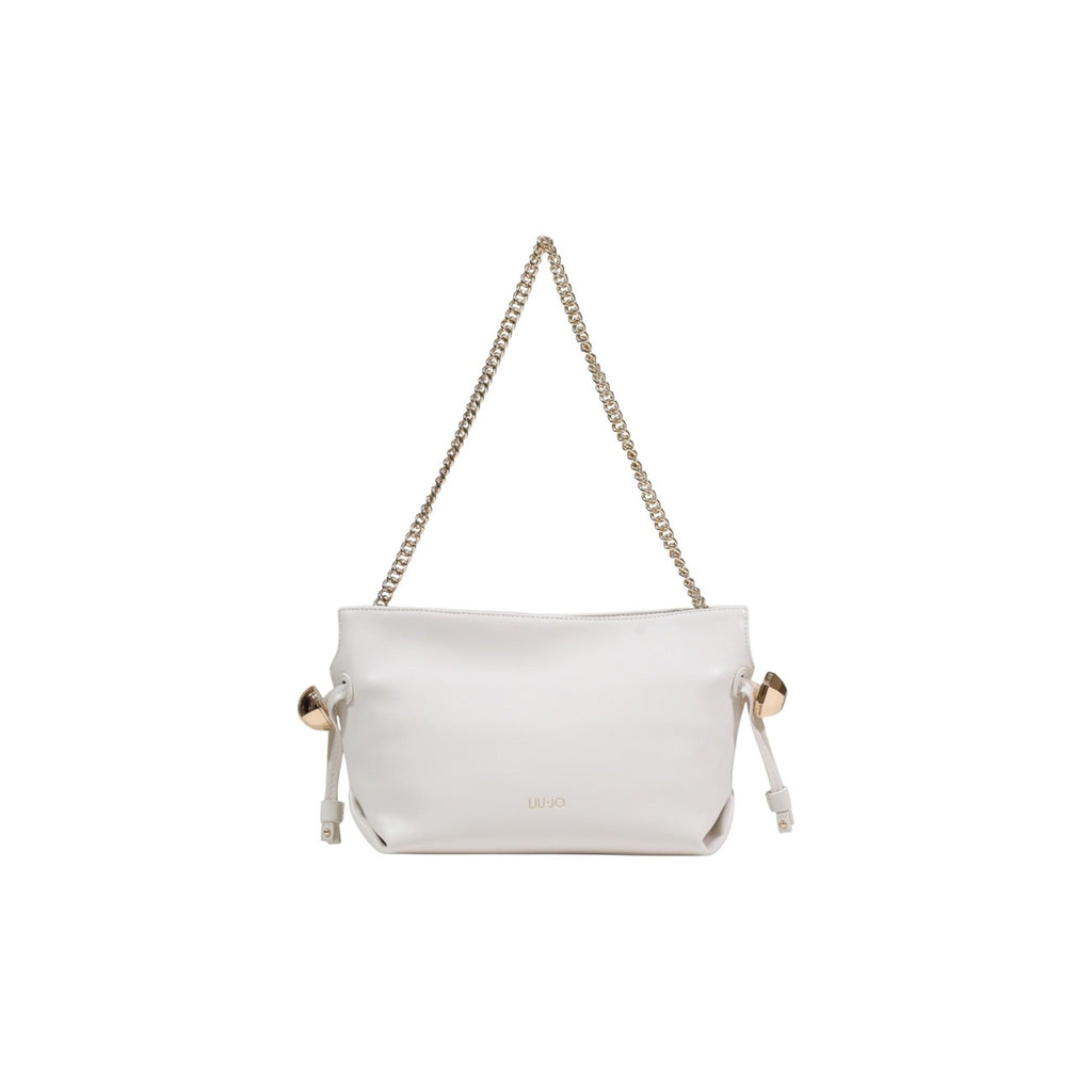 Liu Jo Borsa Donna Hobo Bianca 24 x 19 x 9 cm Tracolla In Poliuretano