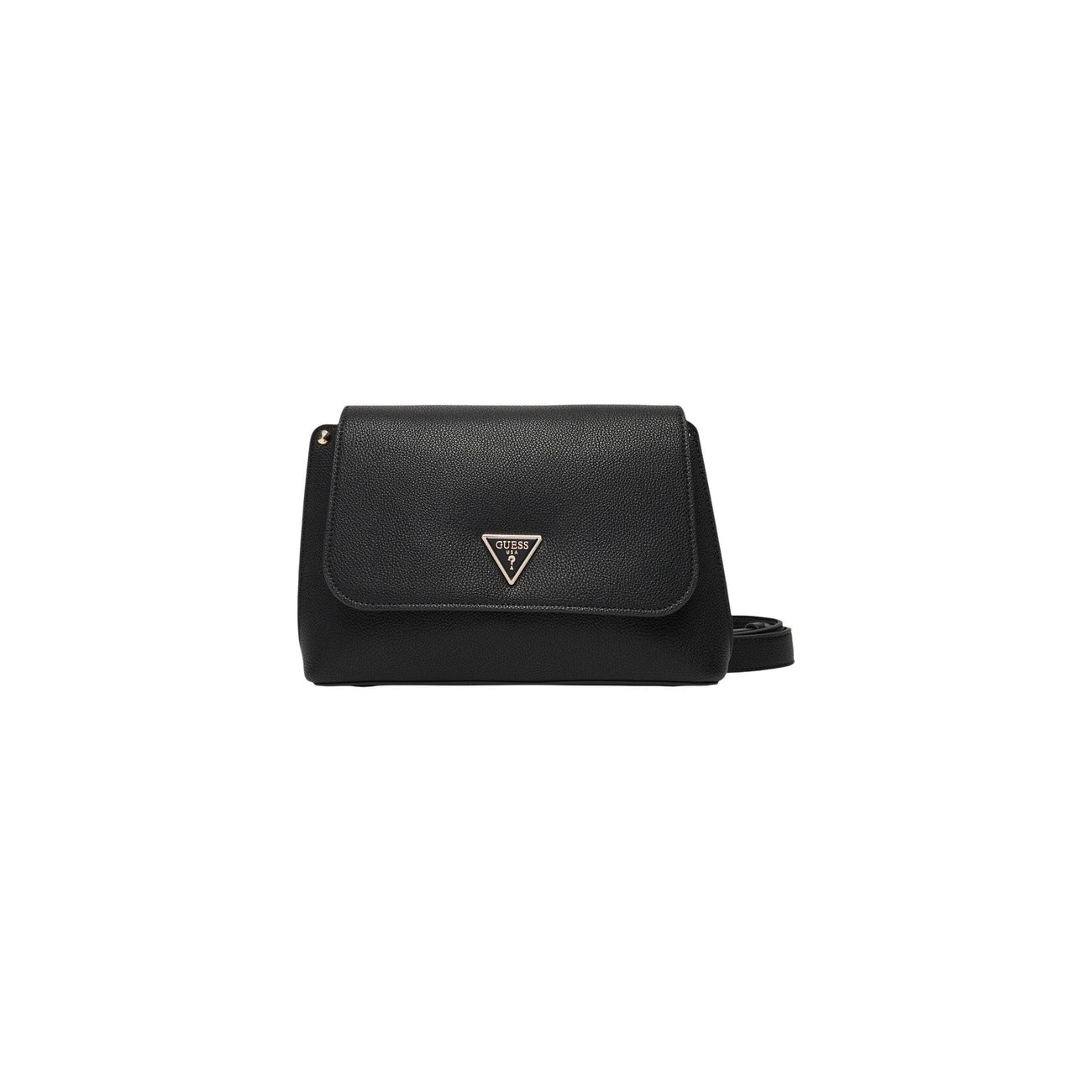 Guess Borsa Donna Tracolla Nera 28x17x8 In Poliuretano 100 Percento