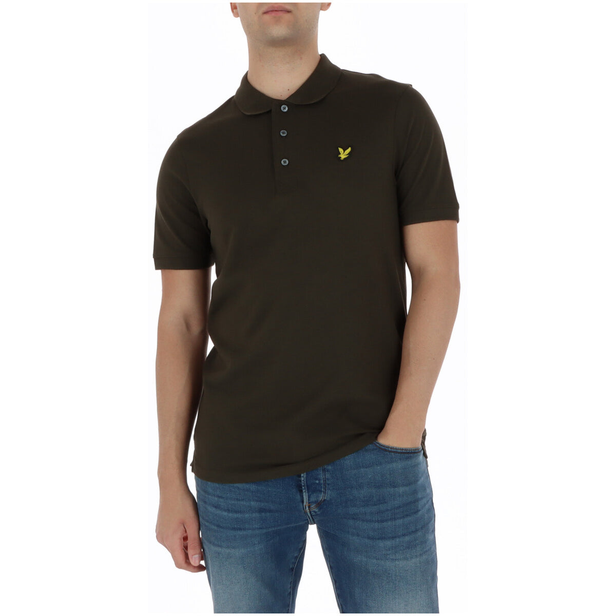 Abbigliamento Polo Lyle & Scott Lyle E Scott Polo Uomo Rosa Cotone Elastan Maniche Corte