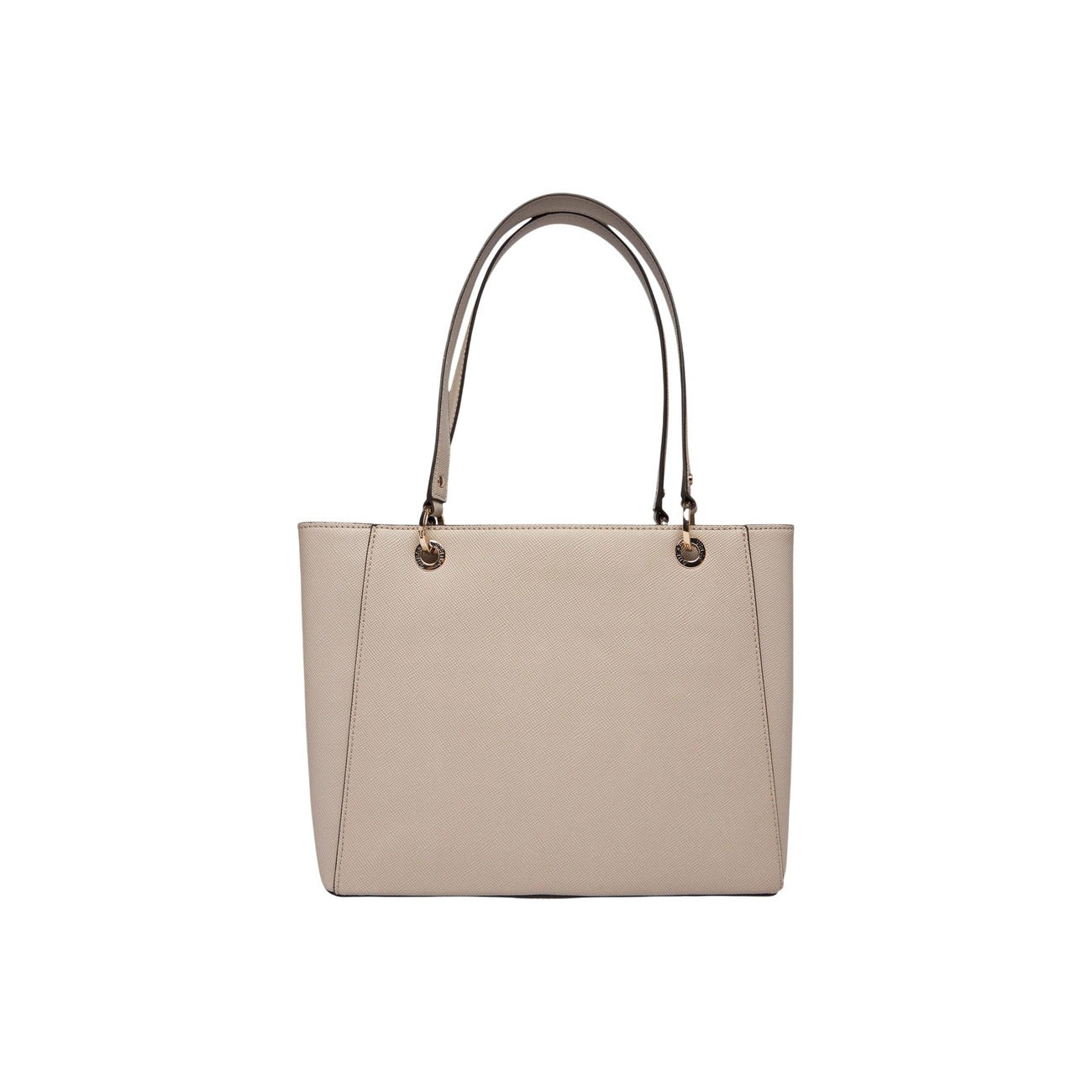 Guess Borsa Donna A Mano Grigia Con Zip Tasche Interne 30x25x9 Cm