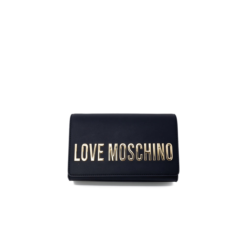 Love Moschino Borsa Donna Nero Stampa Ecopelle 15x22x4 Cm