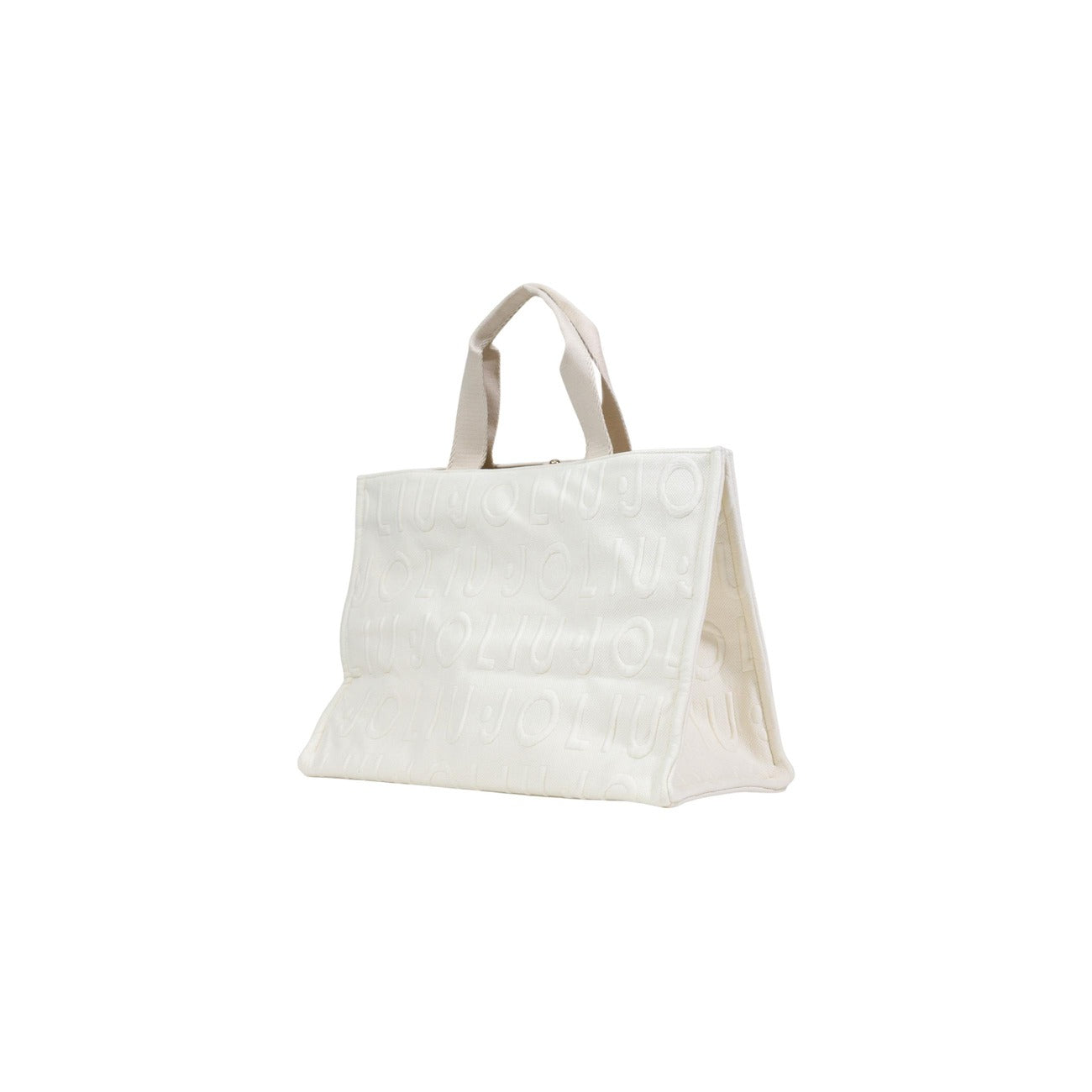 Liu Jo Borsa Donna A Mano Bianco 41x30x10 Poliestere Primavera Estate
