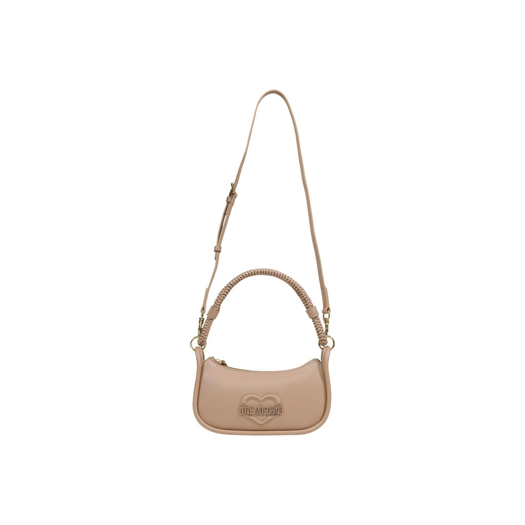 Love Moschino Borsa Donna A Mano Beige 27x14x9 Poliuretano