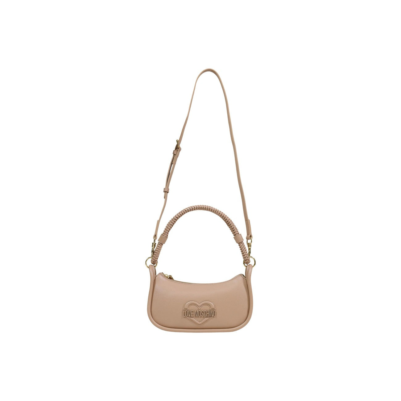 Love Moschino Borsa Donna A Mano Beige 27x14x9 Poliuretano