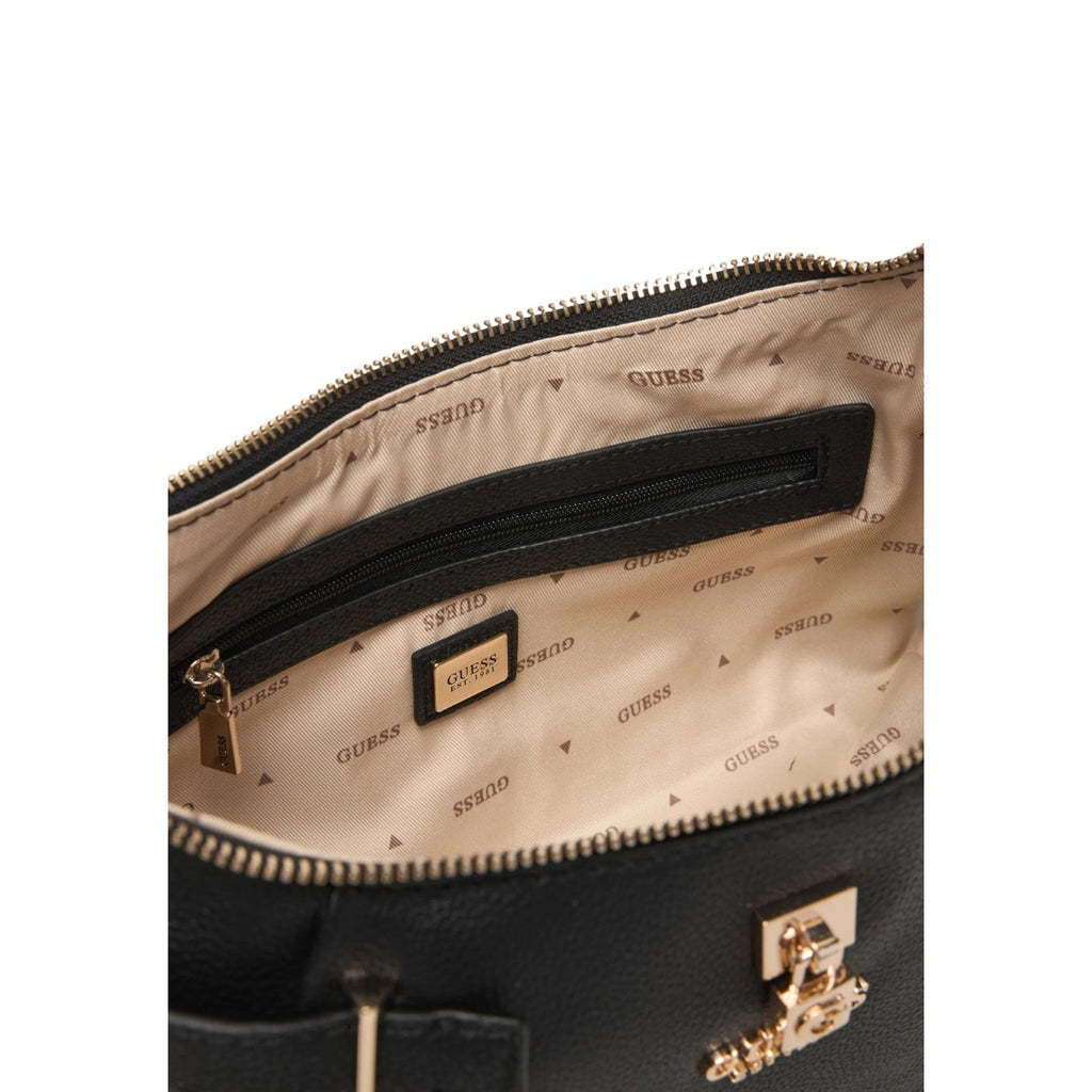 Guess Borsa Donna Shoulder Bag Nero Yesba 29x16x9 Cm Pochette