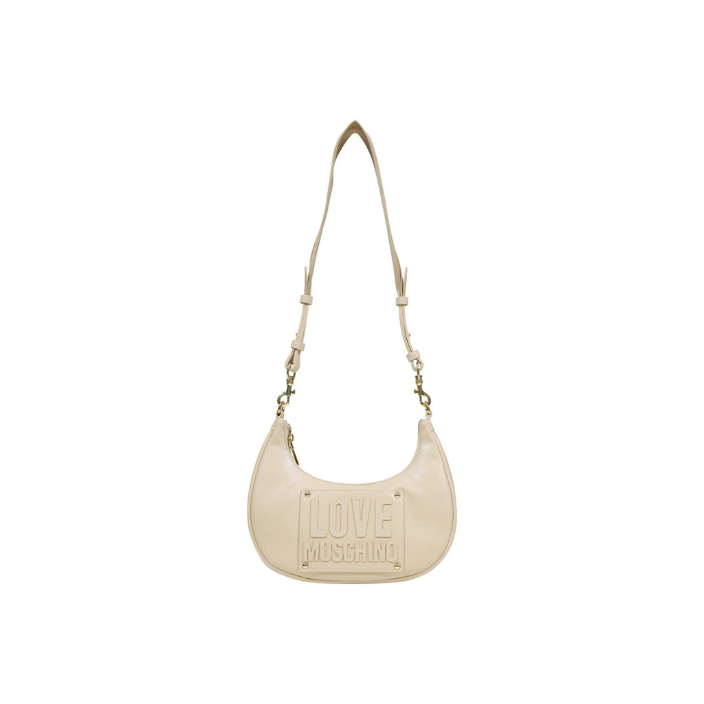 Love Moschino Borsa Donna Bianco A Mano Con Tracolla 28x21x6 Cm