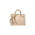 Liu Jo Borsa Donna Beige A Mano Con Tracolla 32x25x17 Cm Elegante