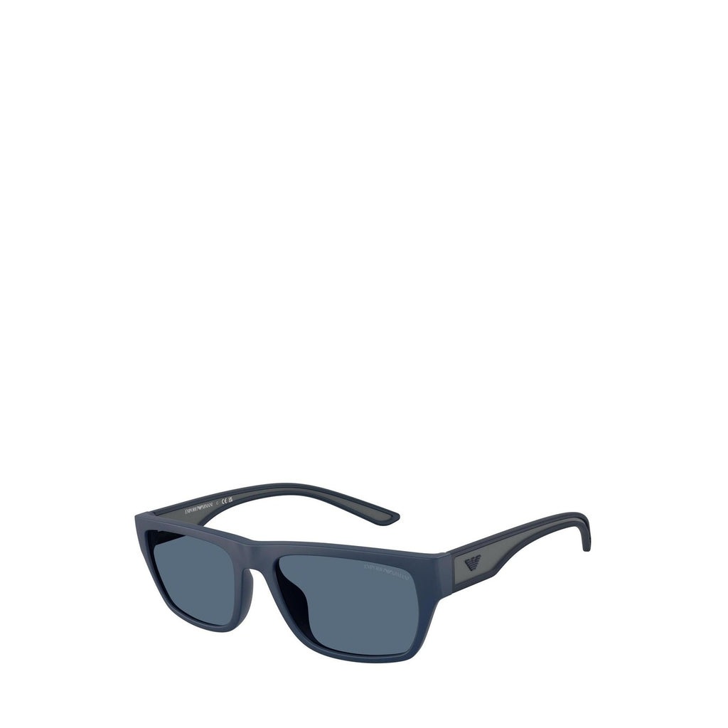Emporio Armani Occhiali Da Sole Uomo Metallo Blu Protezione UV