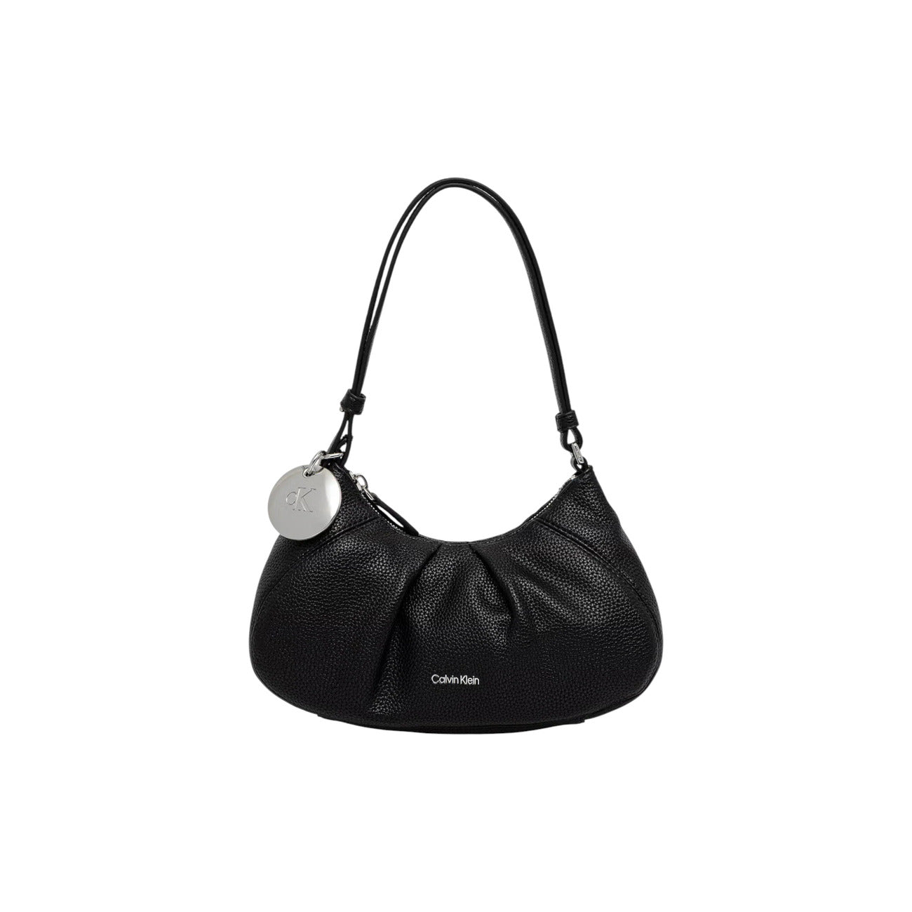 Calvin Klein Borsa Donna Nera Con Chiusura A Cerniera Tasche Interne Engraved HW Small Bag 28x16x7 cm