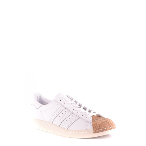 Calzature Sneakers Adidas Adidas Sneakers Uomo In Pelle Bianco Primavera Estate Scarpe Basse Sportive Con Lacci Codice B 35571