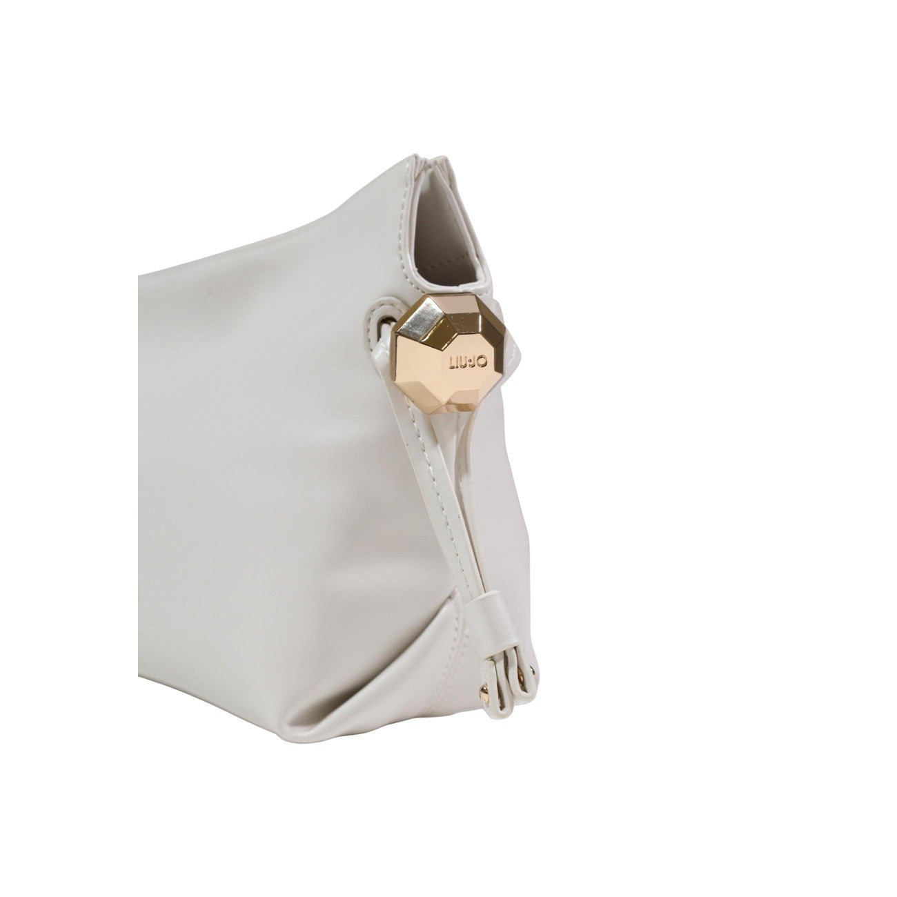 Liu Jo Borsa Donna Hobo Bianca 24 x 19 x 9 cm Tracolla In Poliuretano