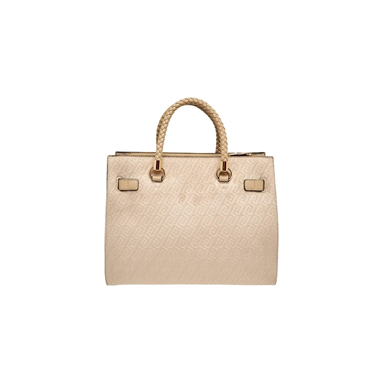 Liu Jo Borsa Donna Beige A Mano Con Tracolla 32x25x17 Cm Elegante