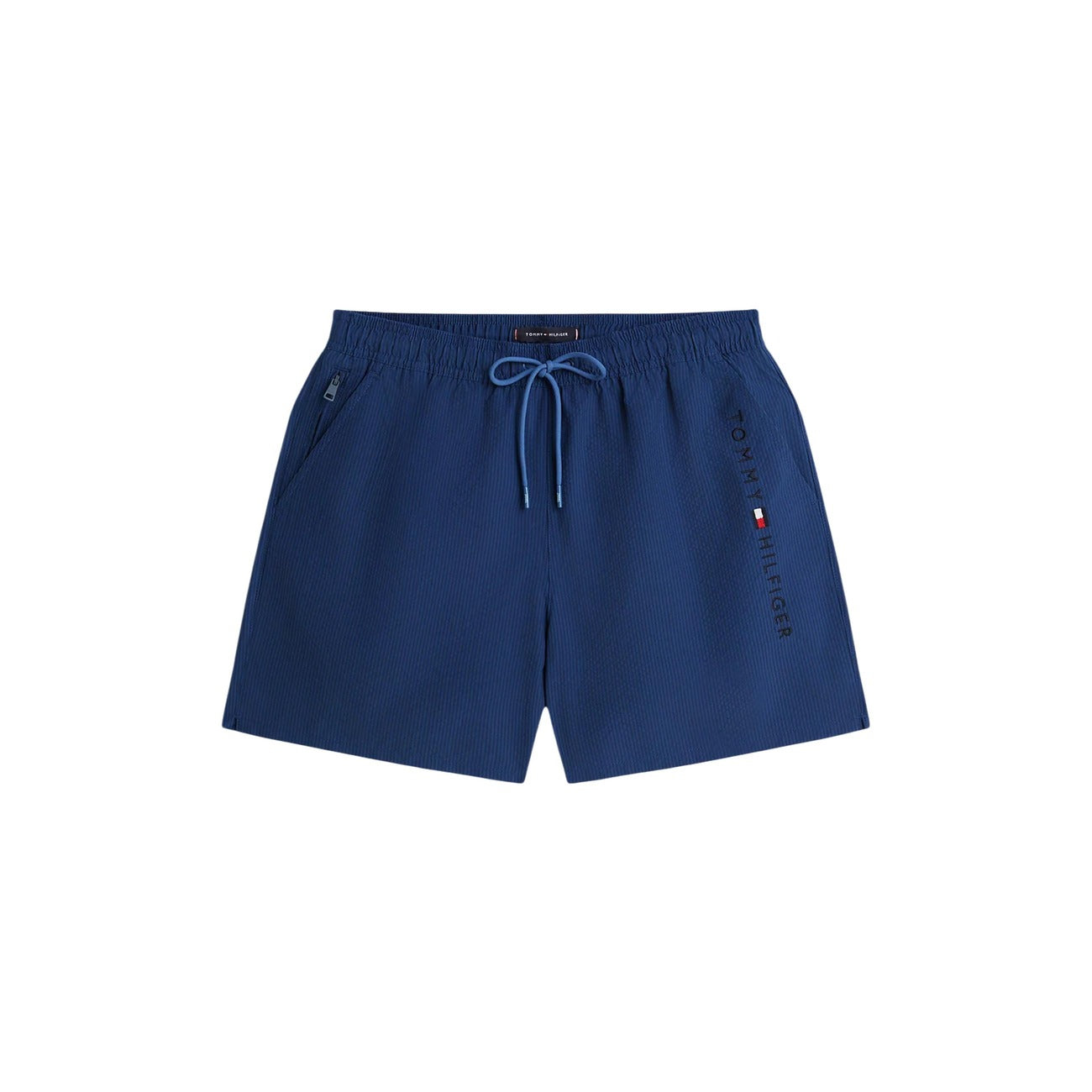 Tommy Hilfiger Costume Da Bagno Uomo Blu Con Coulisse E Tasche