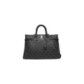 Guess Borsa Donna Satchel Grigio Stampa Yesba Girlfriend 38x27x13 cm