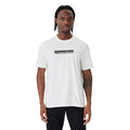 Calvin Klein T Shirt Uomo Cotone 100 Bianco Stampa Girocollo