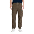 Tommy Hilfiger Jeans Pantaloni Uomo Verde Cotone Organico Slim