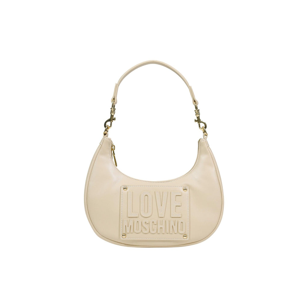 Love Moschino Borsa Donna Bianco A Mano Con Tracolla 28x21x6 Cm