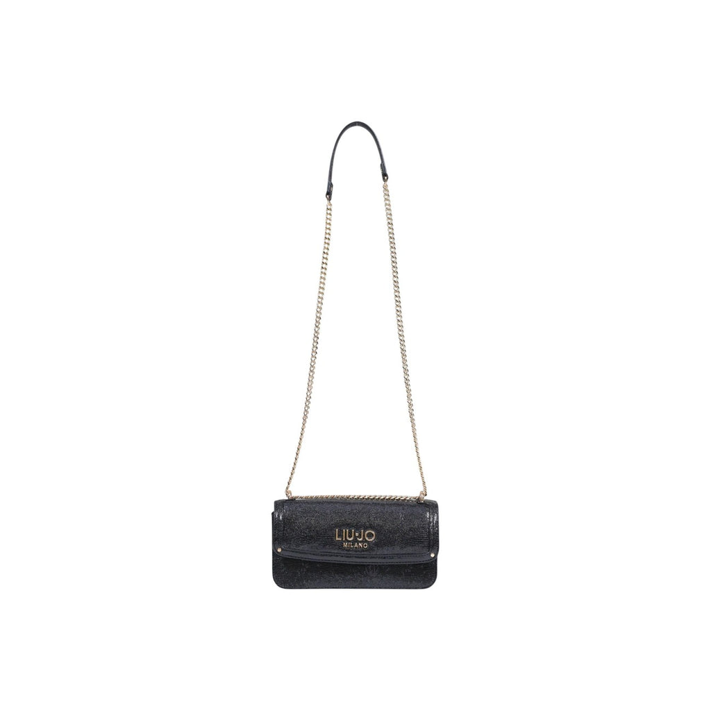 Liu Jo Borsa Donna Tracolla Crossbody East West Nera 22x11x3cm