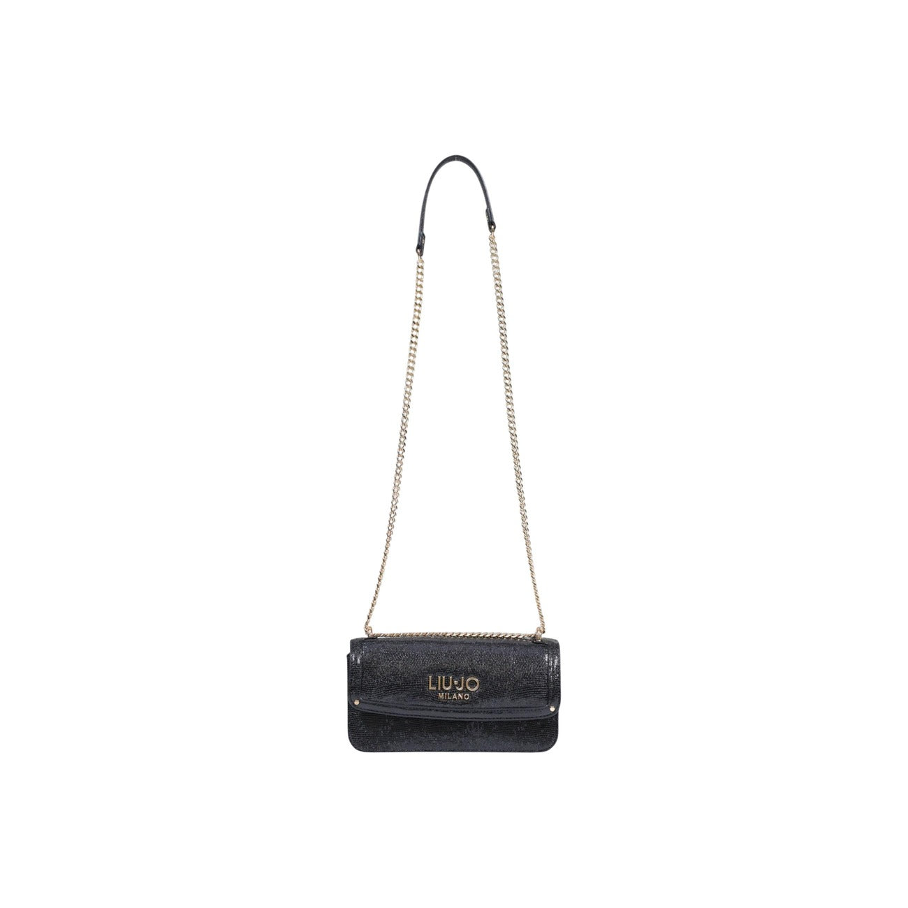 Liu Jo Borsa Donna Tracolla Crossbody East West Nera 22x11x3cm