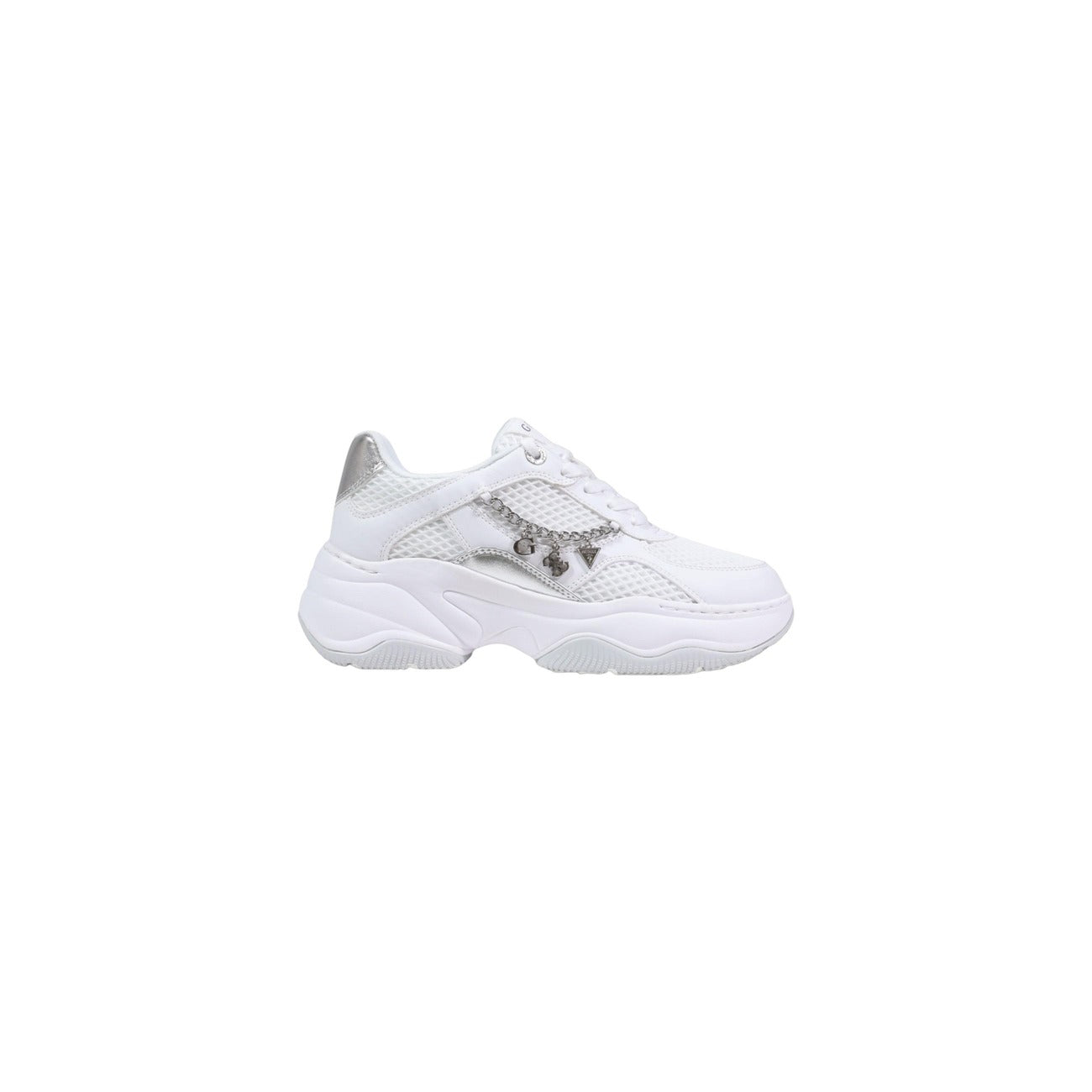 Guess Sneakers Donna HARPAA Bianche Pelle Primavera Estate Casual