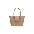 Love Moschino Borsa A Mano Donna Beige 40x25x10 Poliuretano