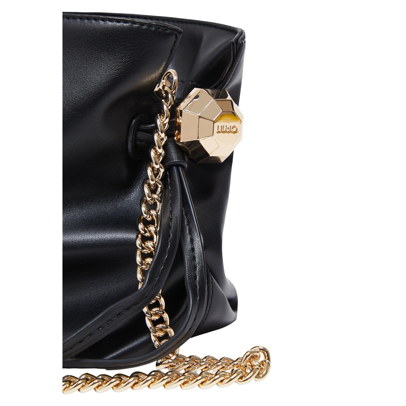 Liu Jo Borsa Donna Nero A Mano E A Tracolla Piccola 24x19x9