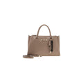 Guess Borsa Donna Beige A Mano Con Tracolla Zip 30x21x11 Cm
