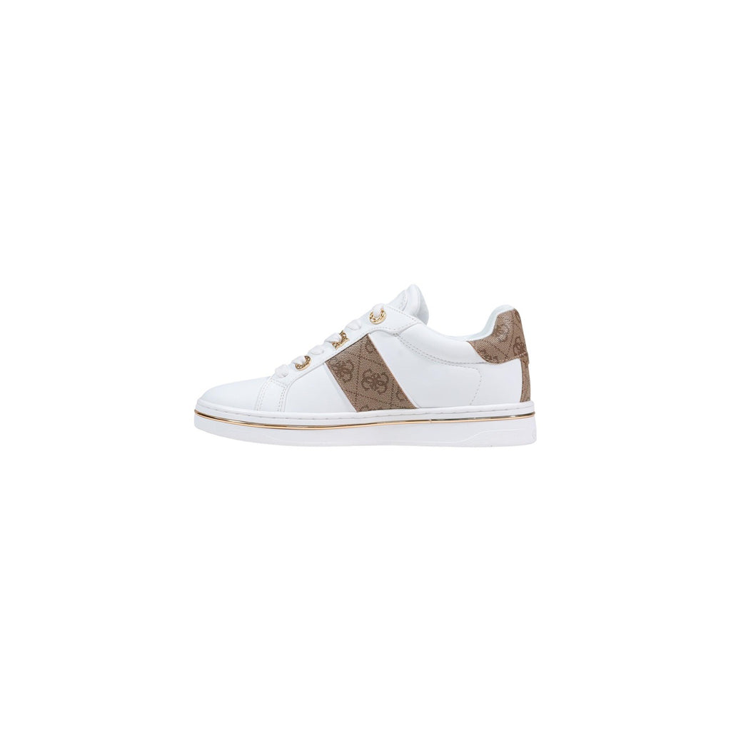 Guess Sneakers Donna Primavera Estate Bianche In Poliuretano