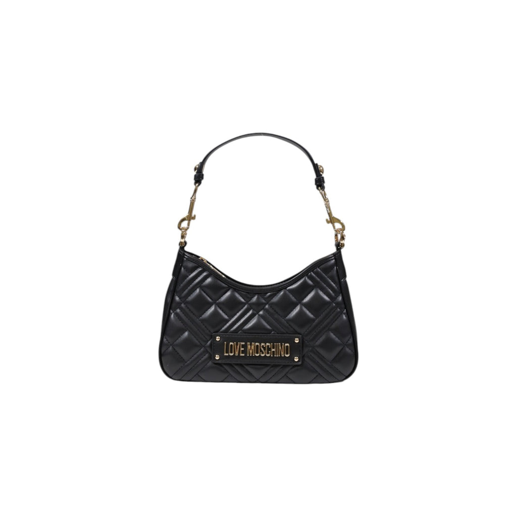 Love Moschino Borsa Donna Nero A Mano Con Tracolla E Cerniera