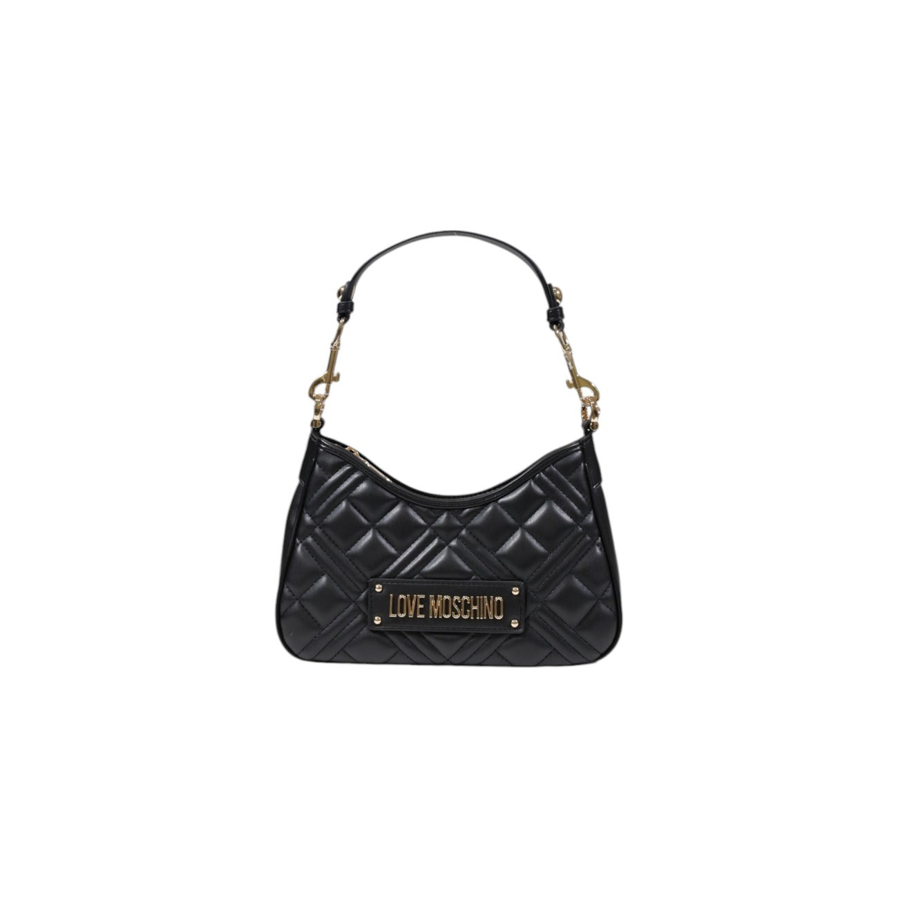 Love Moschino Borsa Donna Nero A Mano Con Tracolla E Cerniera