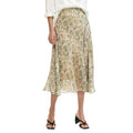 Desigual Gonna Donna Beige Fantasia Colorata Primavera Estate In Poliestere