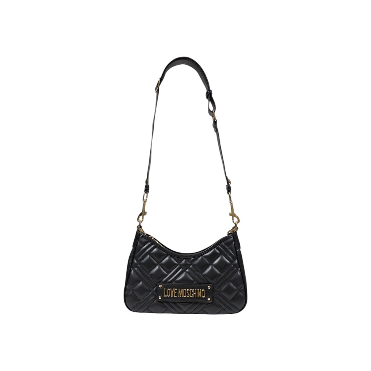 Love Moschino Borsa Donna Nero A Mano Con Tracolla E Cerniera